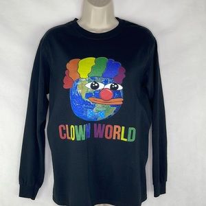 Clown World Black Long Sleeve T-Shirt